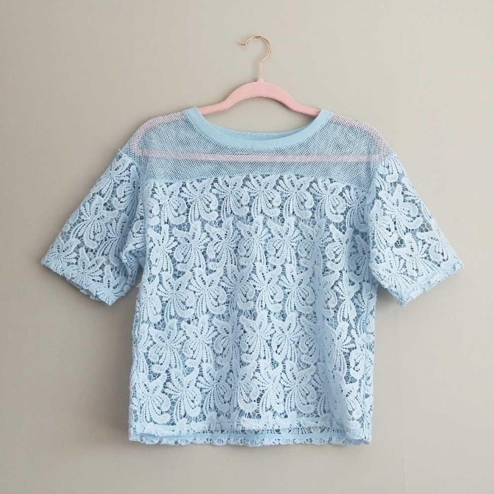 LOFT Laser Cut Short Sleeve